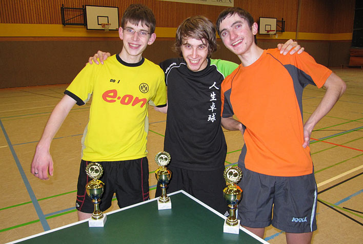 Von links: Torben Mller, Tobias Ender, Paul Bauer