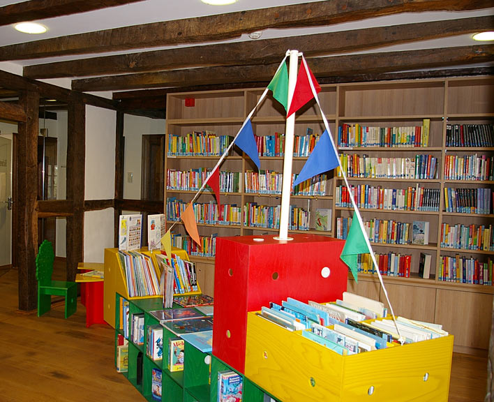 Die Zweigstelle der Stadtbücherei in Bielstein