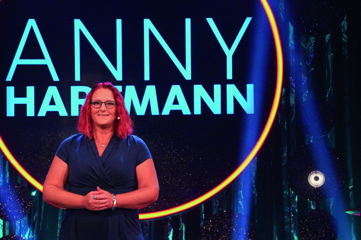 Die Kabarettistin Anny Hartmann musste ihren fr heute Abend geplanten Auftritt im Burghaus leider absagen. Foto: WDR