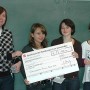 Team „lilakariert“ belohnt fr tolle Leistung beim Sparkassen-Brsenspiel