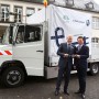 Wiehl nimmt als erste Stadt Deutschlands einen elektrisch umgersteten Transporter mit Antriebsachse von BPW in Betrieb