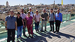 Wiehler Delegation mit Bürgermeister Ulrich Stücker zu Besuch in Yoqne’am/Israel